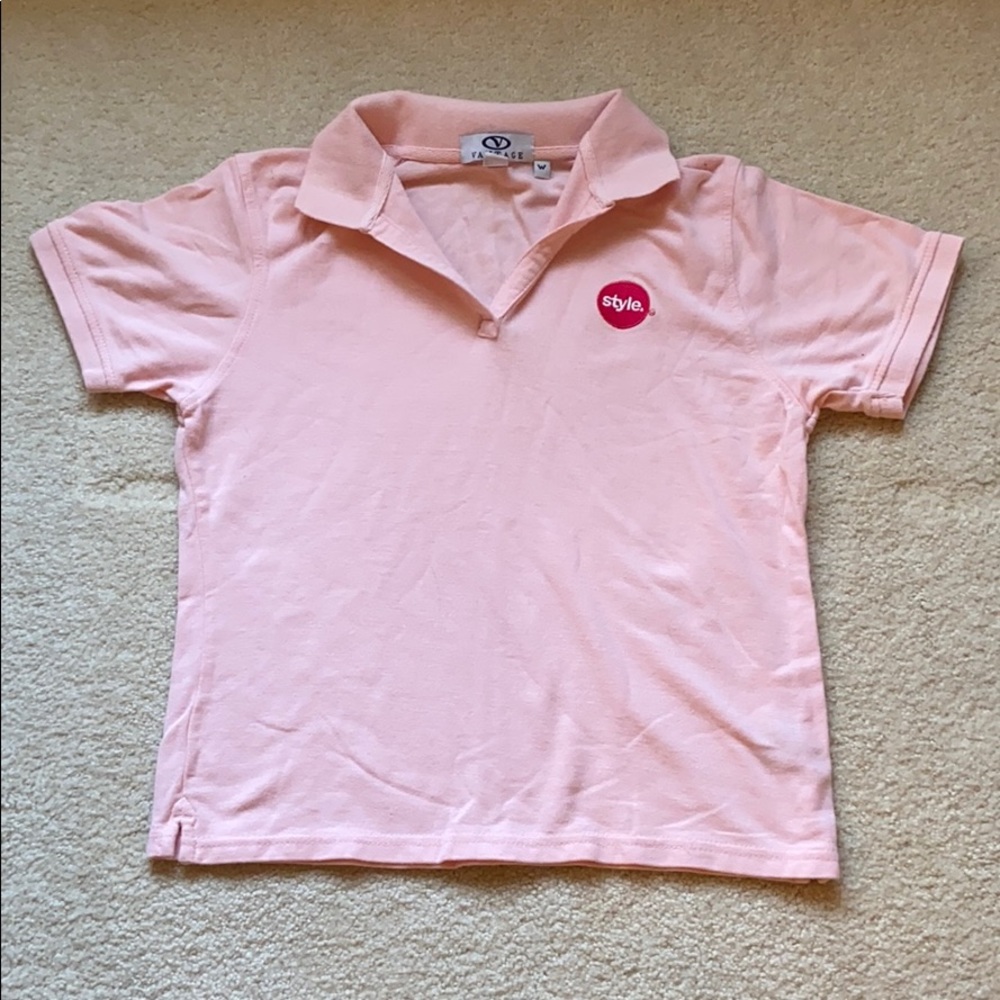 ⭐️Vantage S Pink Polo